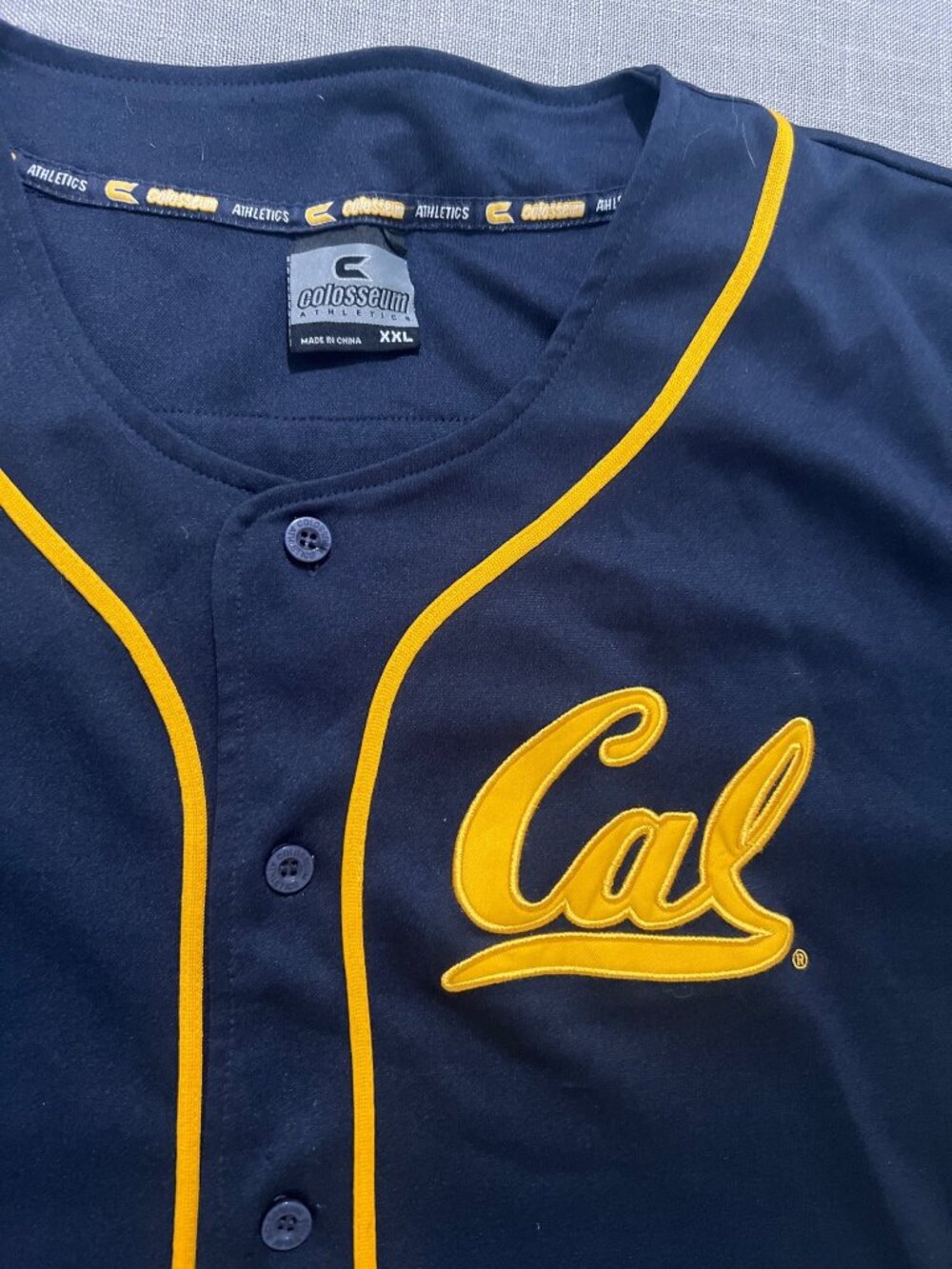 Cal Berkeley Golden Bears jersey size xxl